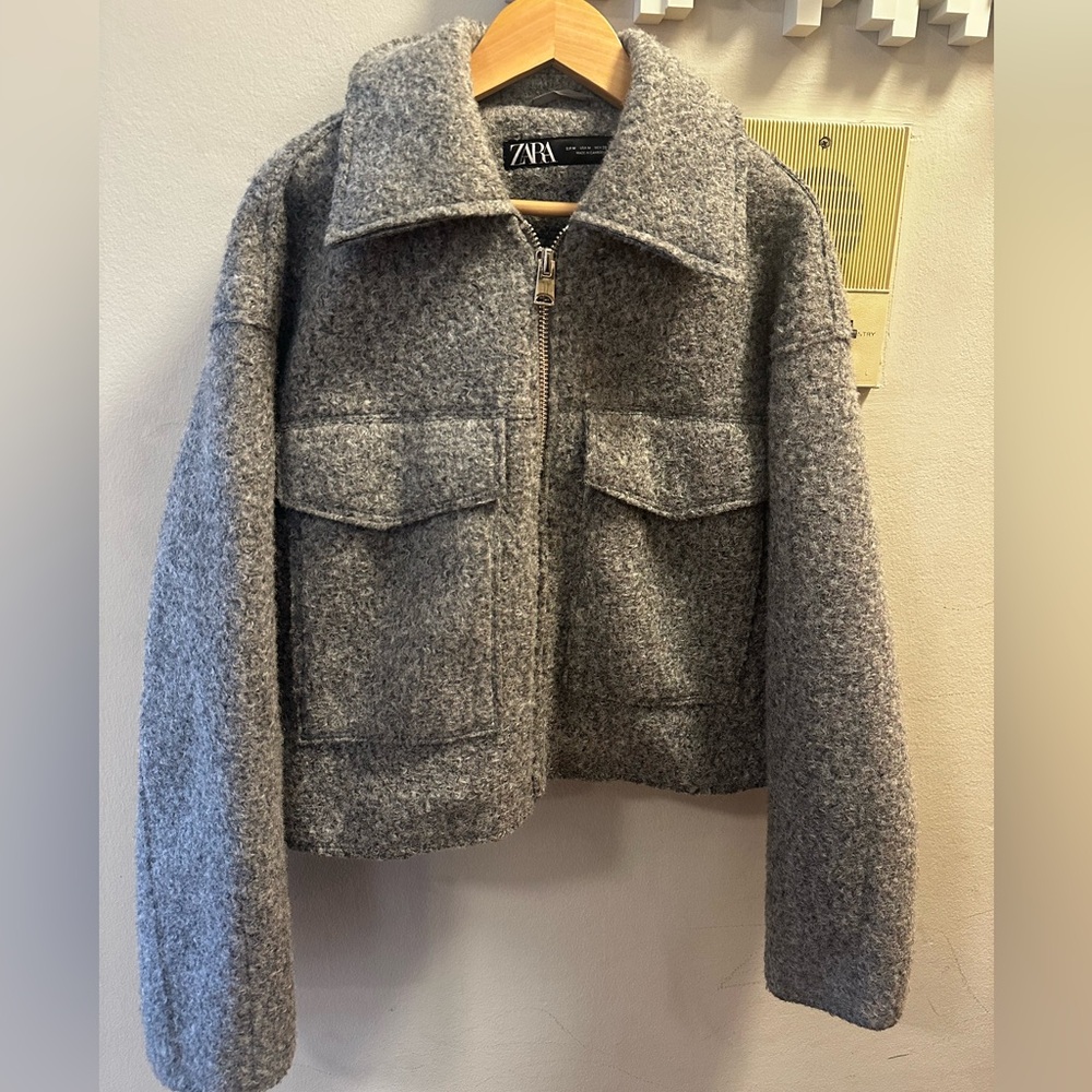 Zara Boucle Jacket